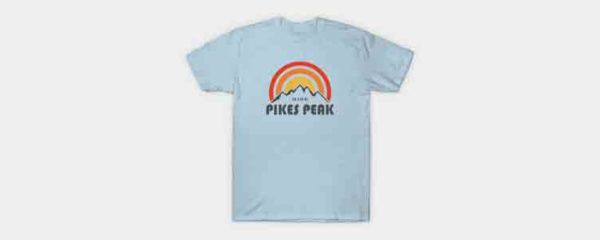 tee-shirt Pikes Peak